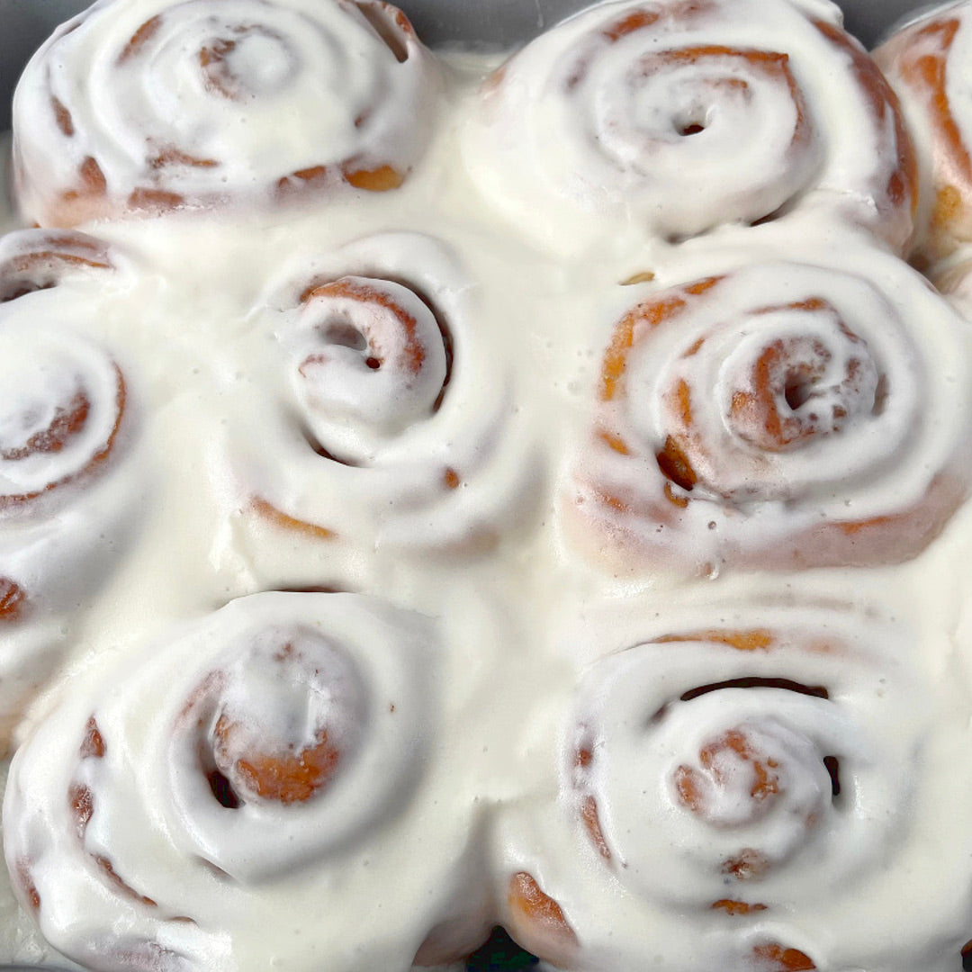 Orange Pecan<br>Cinnamon Rolls<br>