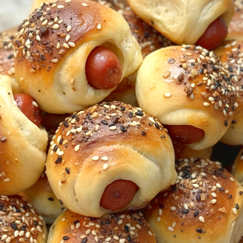 Pretzel Bites - Beef Sausage - Everything Bagel