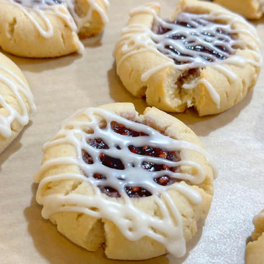 Vegan & Gluten Free * Thumbprint Cookies