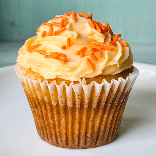 Orange Creamsicle Cupcakes