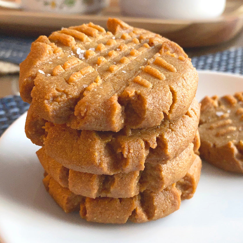 Peanut Butter Cookies * Sugar Free & Keto Friendly