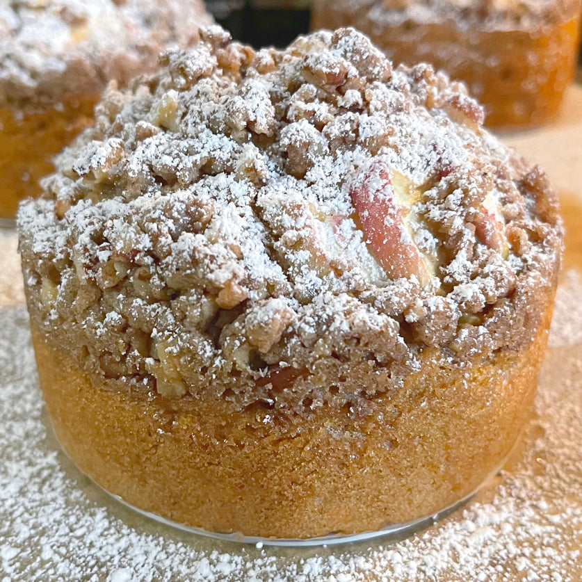 Vegan & Gluten Free Apple Crumb Cake