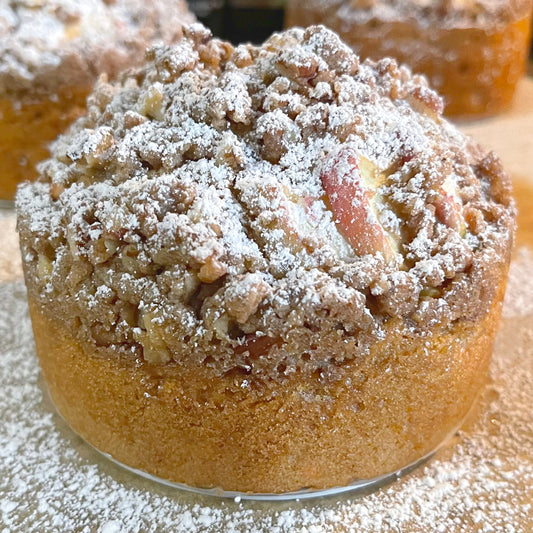 Vegan & Gluten Free Apple Crumb Cake