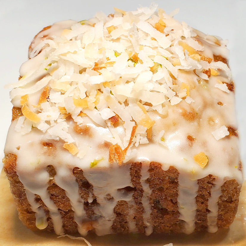 Banana Coconut Lime Mini Cake