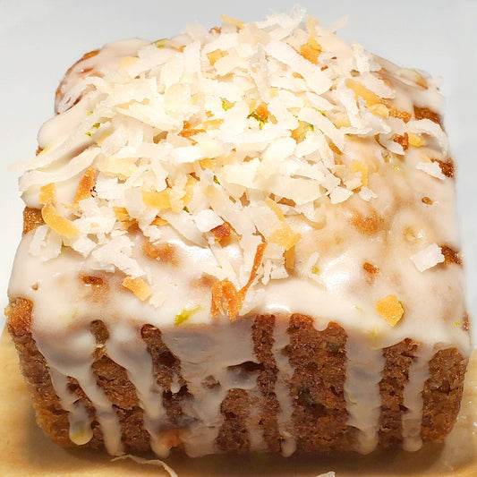 Banana Coconut Lime Mini Cake
