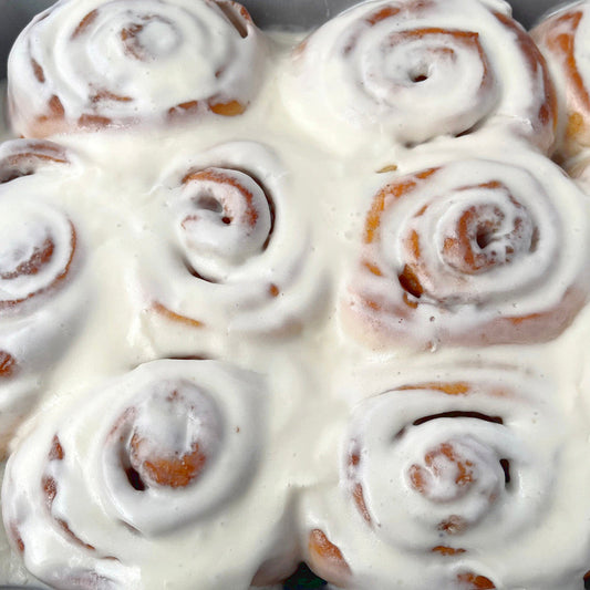 Orange Pecan<br>Cinnamon Rolls<br>