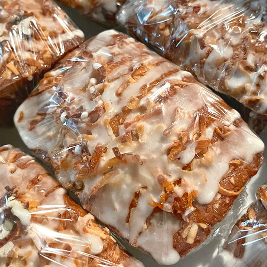 Banana Coconut Lime Mini Loaf