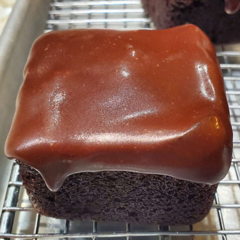 Fudge Brownie w/ Chocolate Ganache