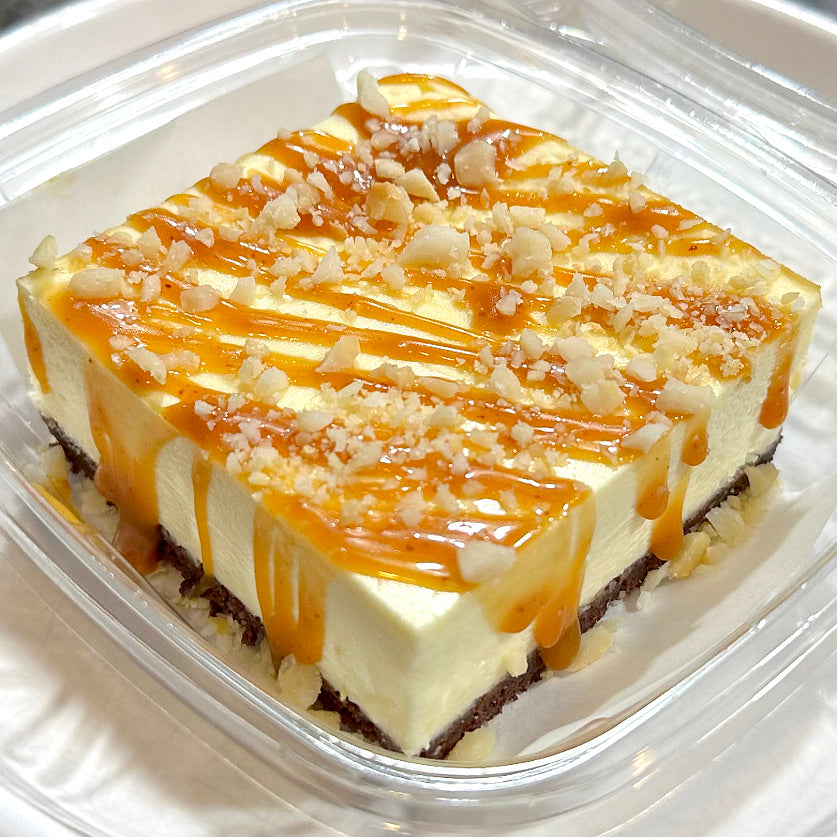 Macadamia Nut Cheesecake Bars<br>Sugar Free & Keto Friendly<br>