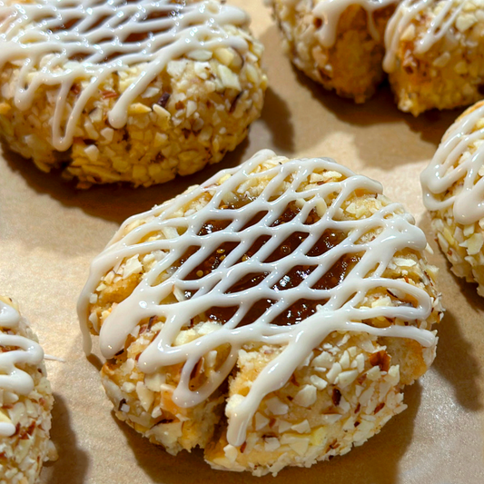 Vegan & Gluten Free * Almond Fig Thumbprints - (4 pk)