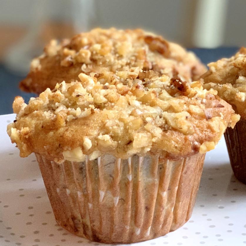 Gluten Free Banana Crunch Muffin
