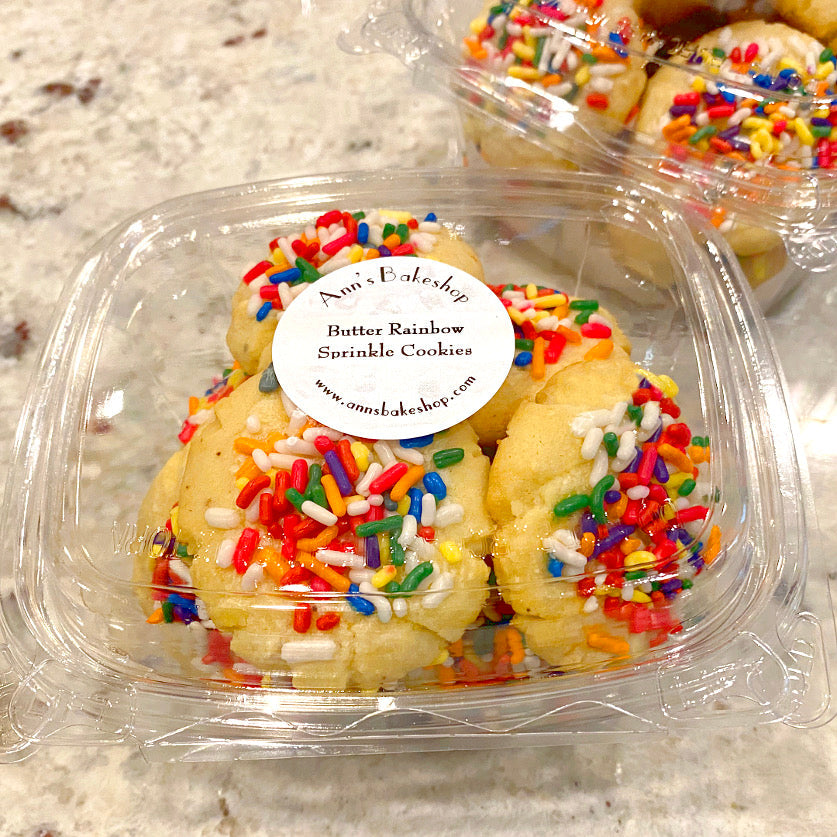 Butter Rainbow Sprinkle Cookie Pack - (10 pk)