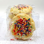 Butter Rainbow Sprinkle Cookies<br>
