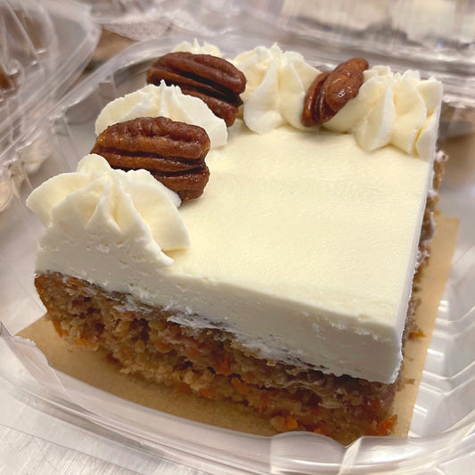 Gluten Free Carrot Cake Slice - Large