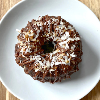 Double Chocolate<br>Coconut Bundt Cake<br>