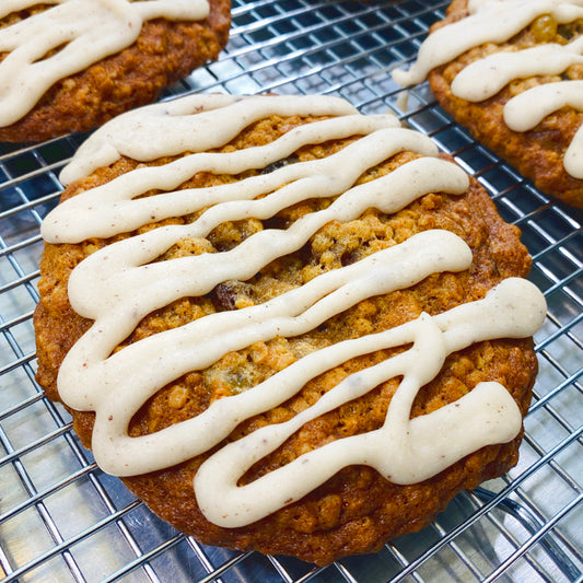Loaded Oatmeal Raisin Cookies<br>