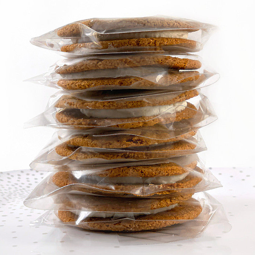 Spiced Molasses<br> Sandwich Cookies<br>